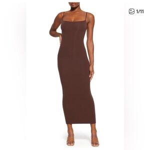 SKIMS Fits Everybody Long Slip Dress